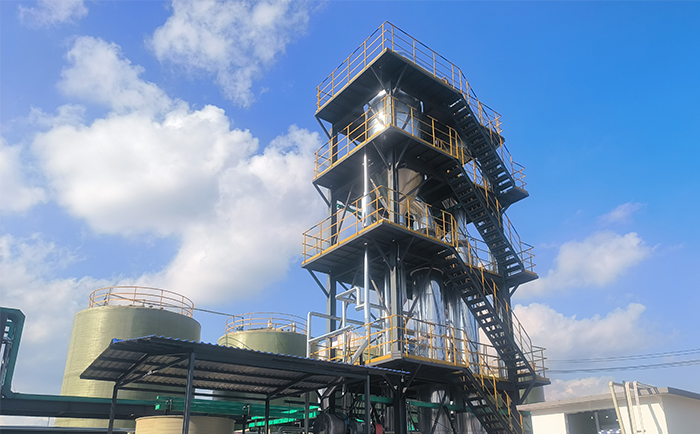 電池黑粉硫酸鈉20T/HMVR蒸發結晶系統 電池黑粉硫酸鈉20T/HMVR蒸發結晶系統